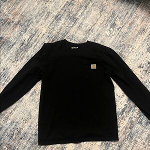 Carhartt Black Long Sleeve Shirt with Pocket